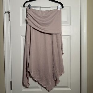 Hippy Boho Festival Grayish Pink Women's Skirt